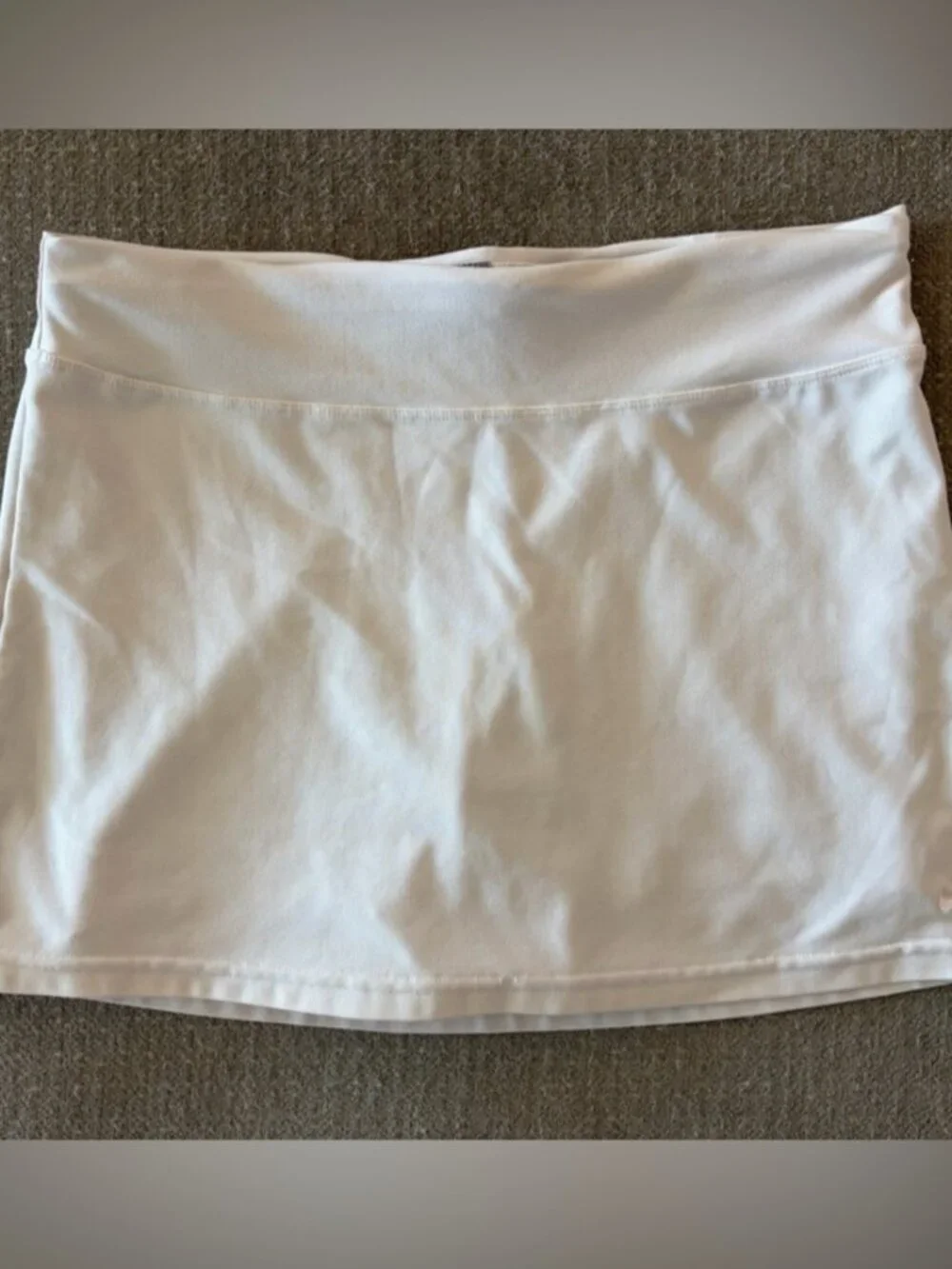 White Skort